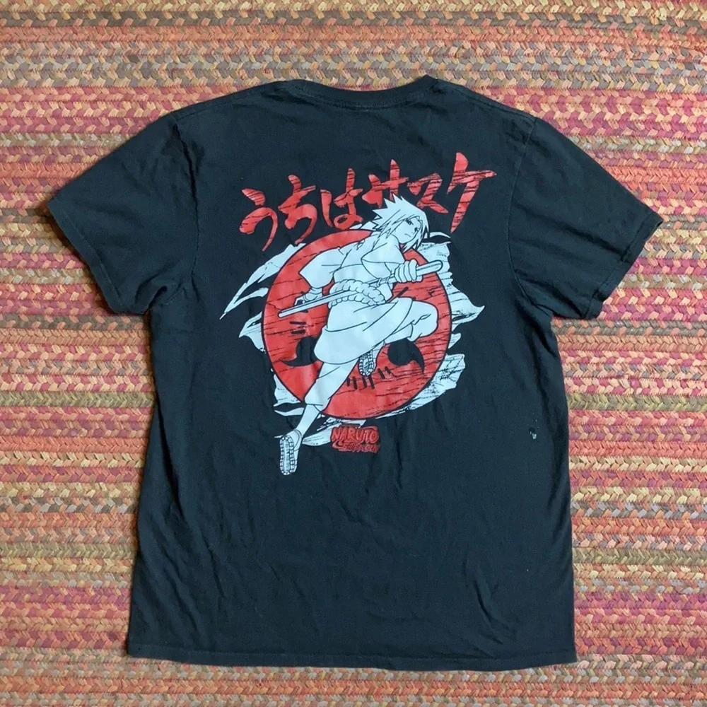 Y2K RETRO NARUTO ANIME GRAPHIC TEE